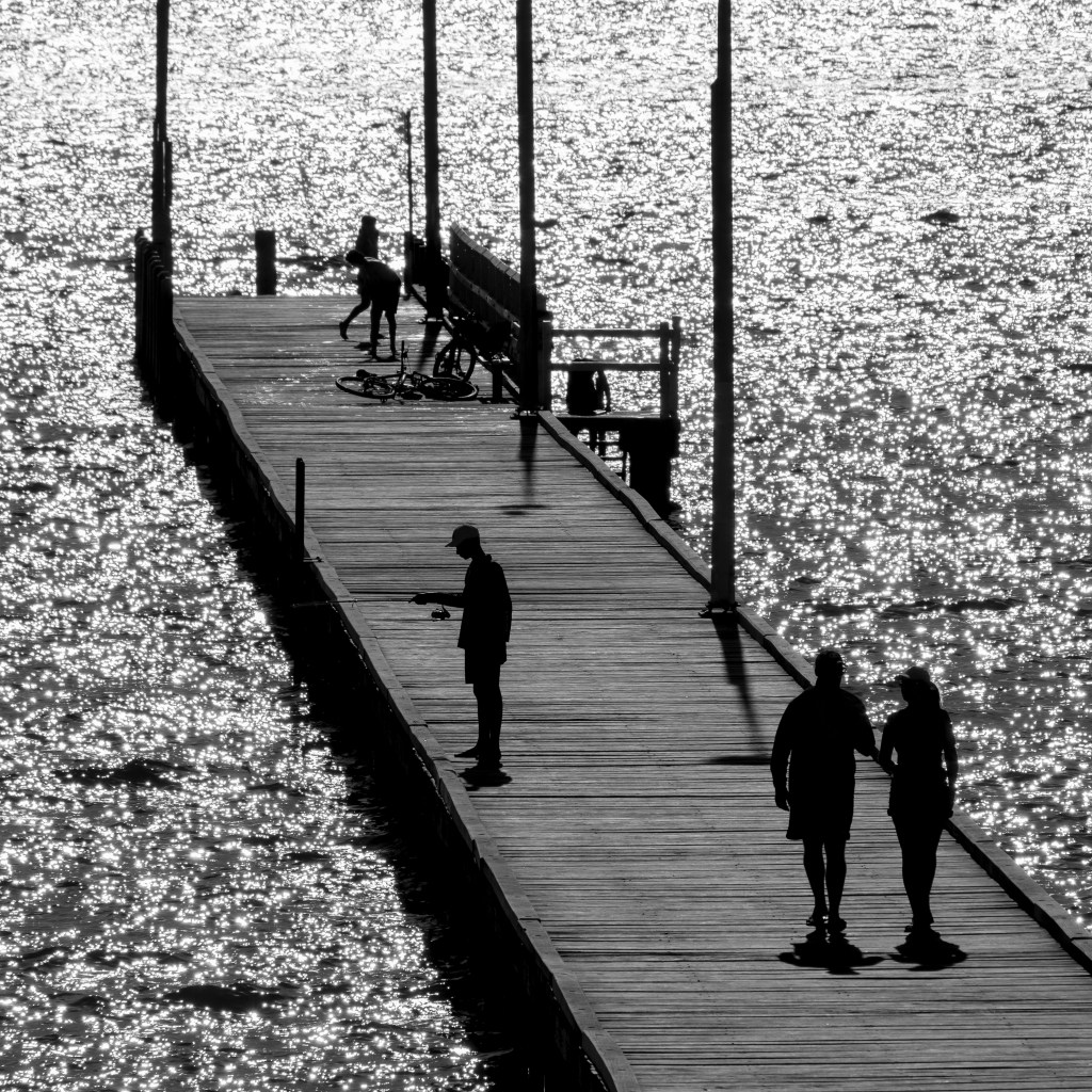 Black and white candidate photo for inclusion in final set of 9 photos for printing and framing.